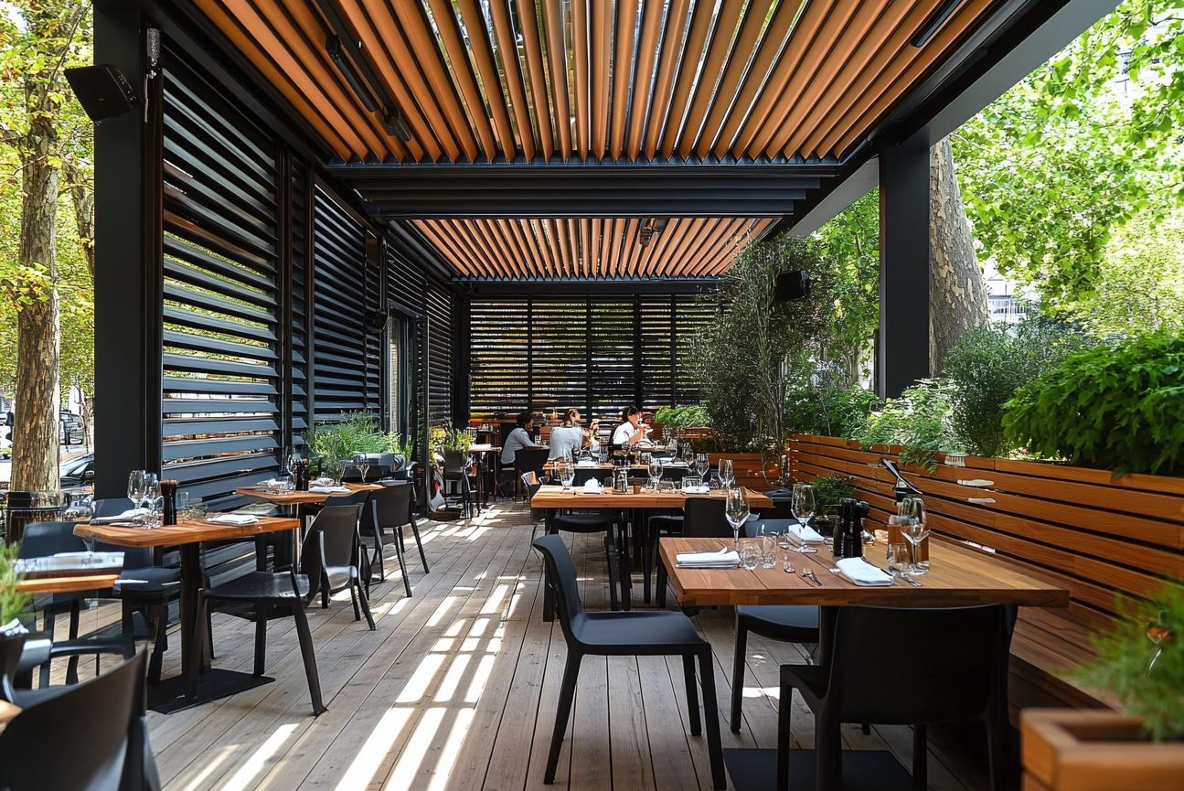 prix pergola terrasse restaurant